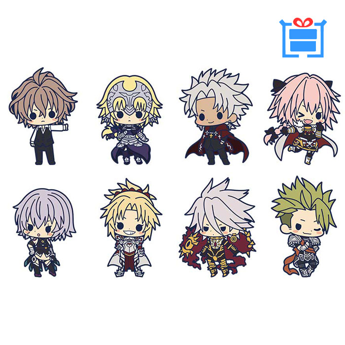 日单正版散货 Fate/Apocrypha 橡胶挂件  太阳 贞德