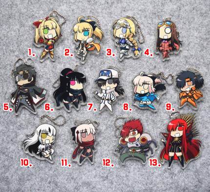 日单正版散货FGO fate Fes.2019限定 亚克力挂件 总司saber尼禄