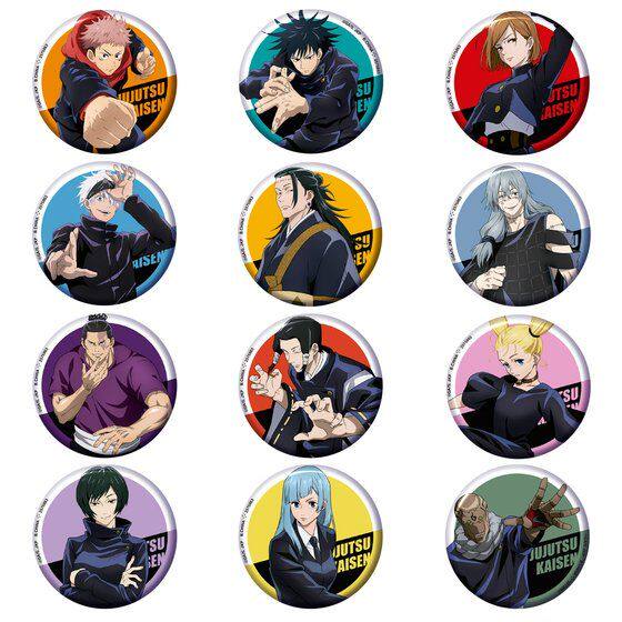 日单正版 咒术回战 镭射徽章闪吧唧抽赏 线上扭蛋2 五条悟伏黑