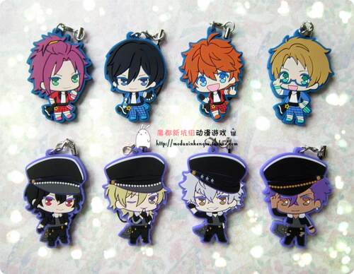 日单正版散货 偶像梦幻祭 ensemble stars es 橡胶挂件 万代