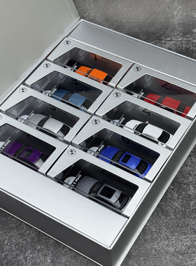 AR BOX 1:64 BMW原厂 宝马3系 50周年纪念套装合金汽车车模收藏