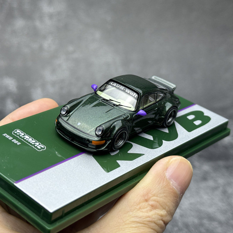 TW 1:64 保时捷 Porsche RWB 964 RUF 合金汽车模型