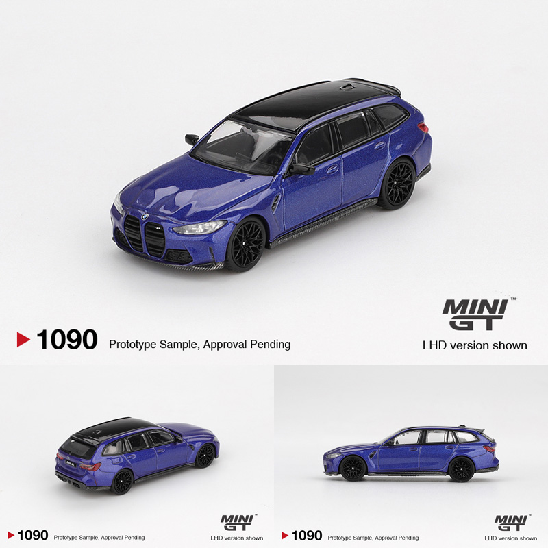 预售MINIGT 1:64 宝马M3 M Performance旅行版 合金汽车模型1090