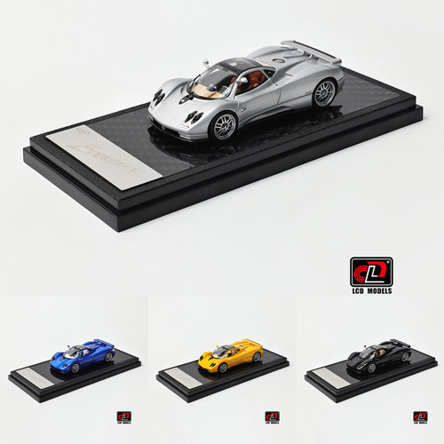 预售LCD 1:64 Pagani Zonda 帕加尼 宗达C12 合金汽车模型