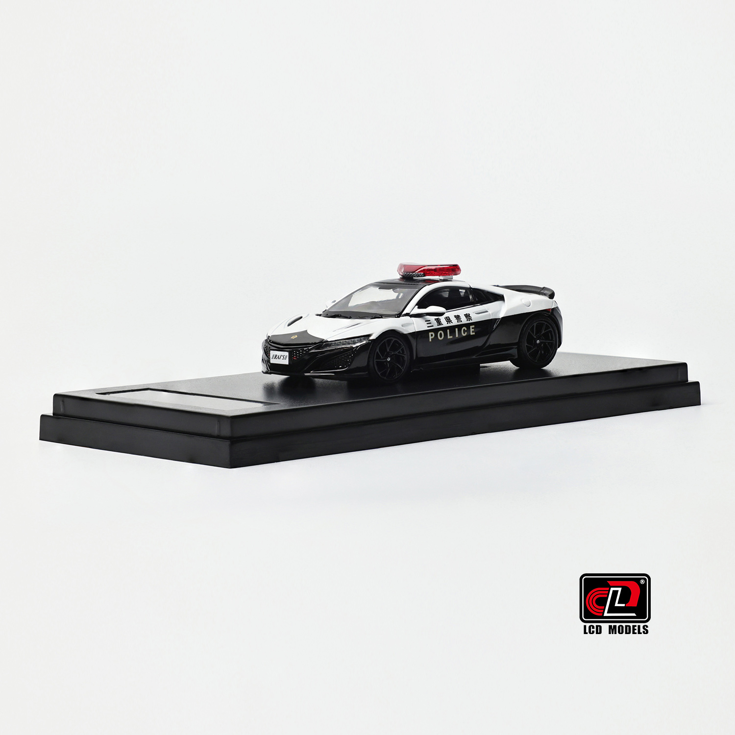 预售LCD 1:64 本田 NSX 警车 合金汽车模型