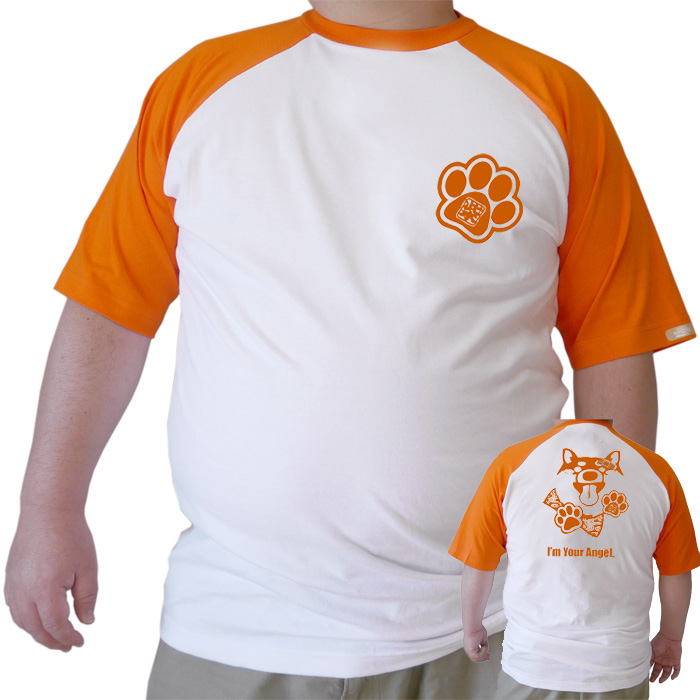 bear救生锤熊熊柴犬圆领短袖T恤