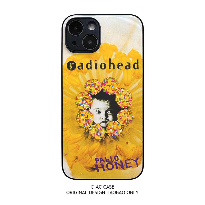 Radiohead电台司令Pablo Honey英伦摇滚乐队音乐手机壳苹果16pro华为p70荣耀mate60小米15红米vivopporeno10