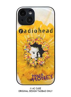 Radiohead电台司令Pablo Honey英伦摇滚乐队音乐手机壳苹果16pro华为p70荣耀mate60小米15红米vivopporeno10