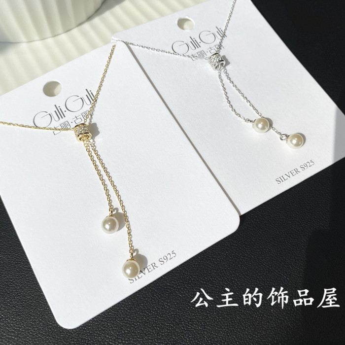 微镶锆石925银项链古丽925银图片