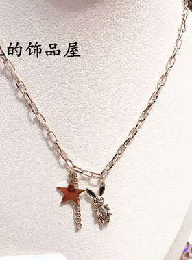 韩版小兔子短款项链饰品