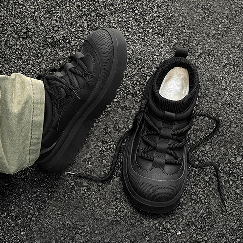 棉鞋保暖袜口马丁靴低帮雪地靴