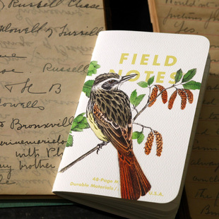 FIELD NOTES 记事本手帐本限量款 北美鸟类与树木 鸟本