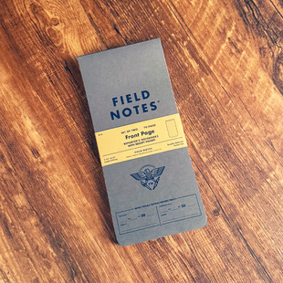 Field Notes 随身记者笔记本备忘录EDC记事手帐小本子 美国制造