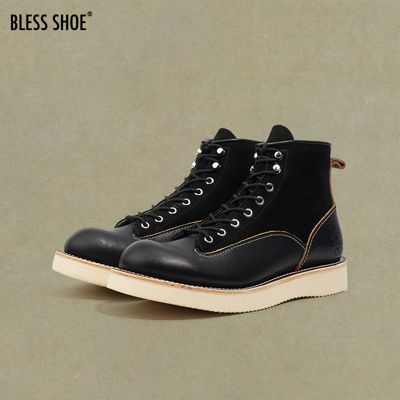 BLESSSHOE固特异工艺马丁靴
