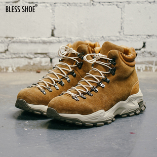 Mountains SHOE BLESS Lite高帮登山靴户外休闲男鞋 潮WOO专属