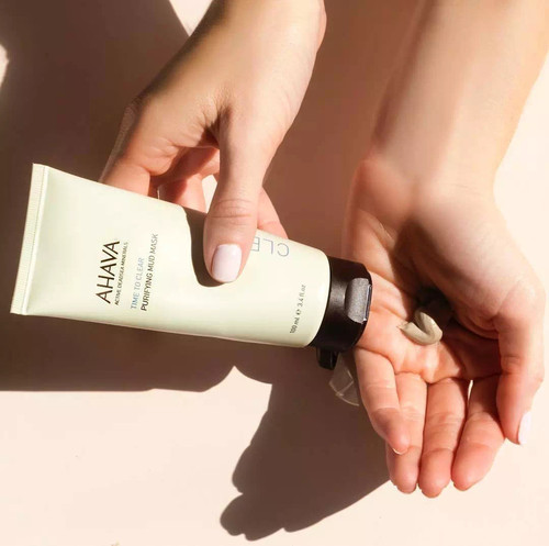 AHAVA MUD MASK死海泥深层净化面膜100m清洁去角质泥膜敏感肌黑头