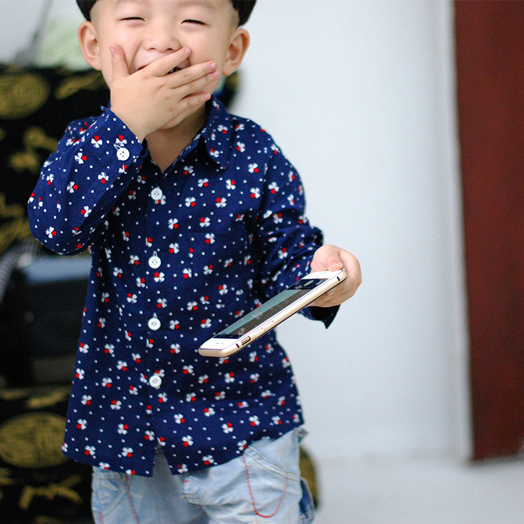 Chemise garcon à manche longue - Ref 2076566 Image 3