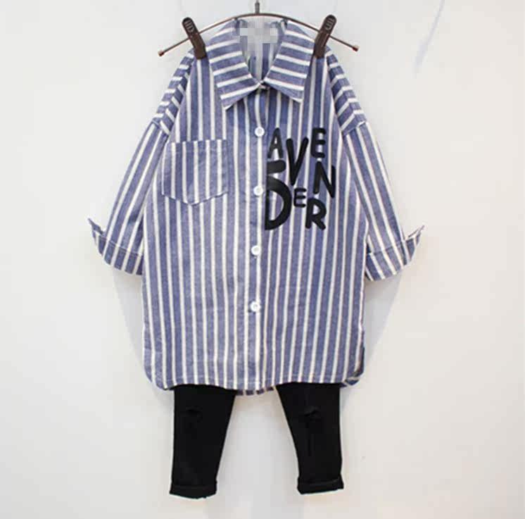 Chemise fille à manche longue - Ref 2085348 Image 3