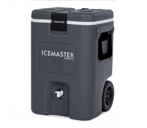 IceMaster 25L 带轮专业物流保温箱保温桶 拉杆冷链食品饮料配送