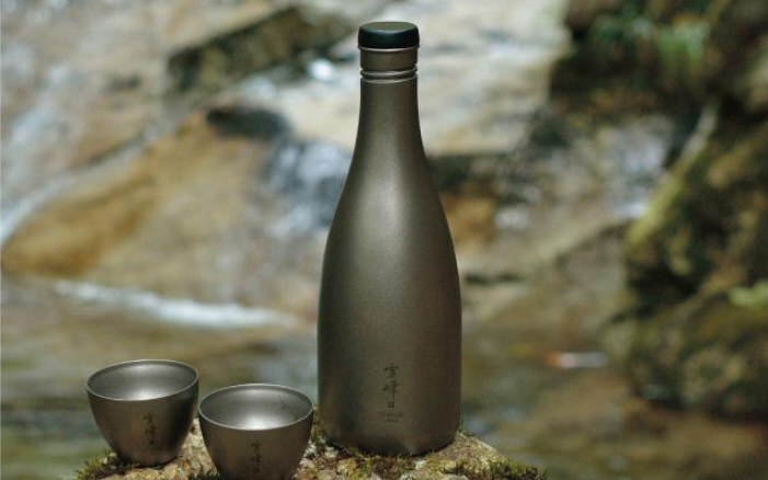 Snow Peak Titanium Sake Carafe 雪峰户外 钛酒瓶 钛酒壶 TW-450