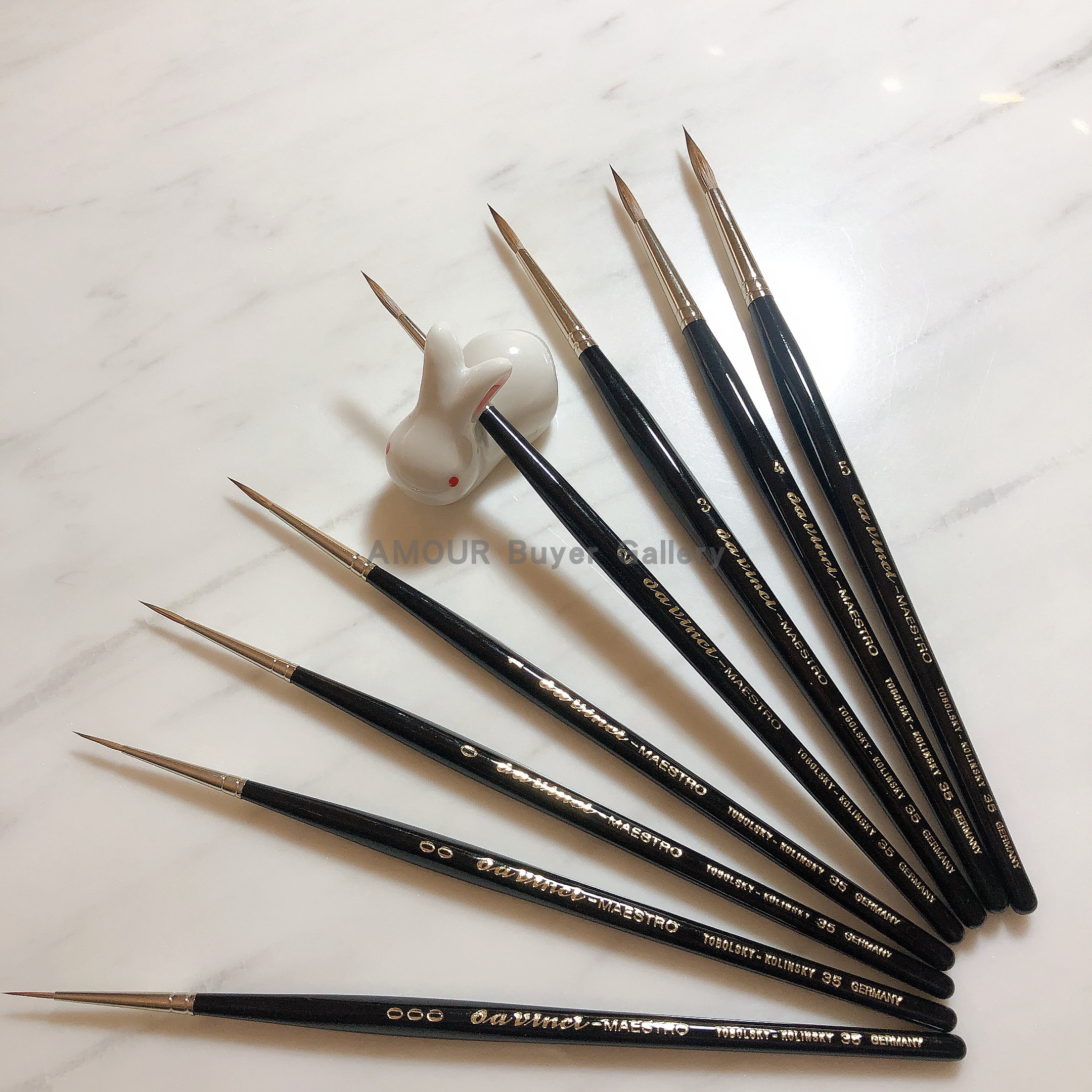 达芬奇大师系列v35貂毛笔水彩