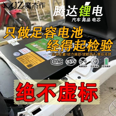 腾达锂电160A锂电宁德LG小牛九号