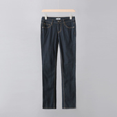 纯色合体小脚牛仔铅笔裤 简约款 美国少女单女式 易网优选品质女装