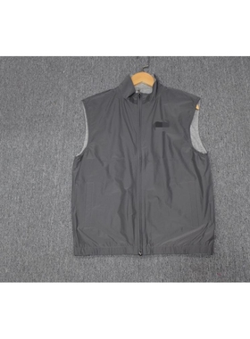 MIX家  欧美系  男装防风马甲 灰色白色