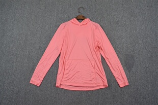 MIX家 欧美系 户外品牌 女装防晒有帽薄速干长袖卫衣 白橙蓝