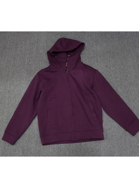 MIX家 欧美系 男女款高克重液态棉高领拉链卫衣 藏蓝紫红浅灰