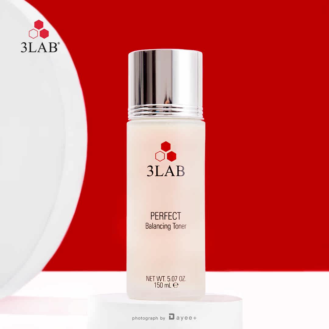 保税|清爽保湿亮白 3LAB焕颜平衡水爽肤精华水 舒缓清洁毛孔150ml