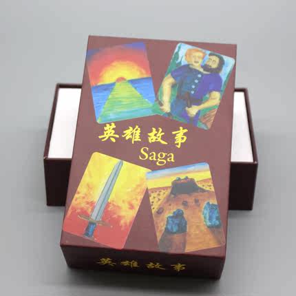OH欧卡心理能量卡牌拓展卡副卡 英雄故事  55张图卡