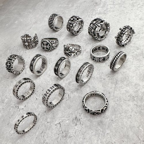 戒指潮十字架高街男女指环朋克风