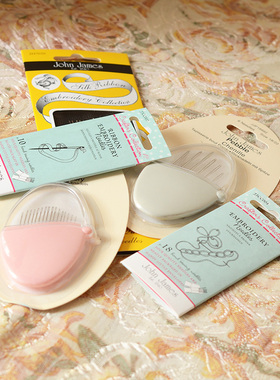 英国进口 John James刺绣针绒线针丝带绣针法绣针JJ针刺绣工具