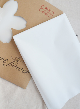 Art flower 真丝电力纺 缎布烫花器DIY布料高端绢花材料(已上浆)