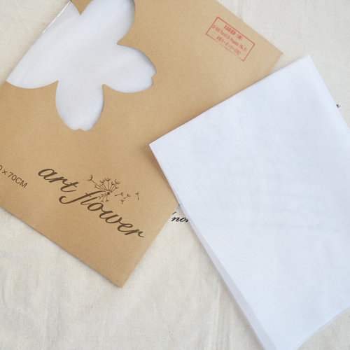 Artflower真丝欧根纱造花材料