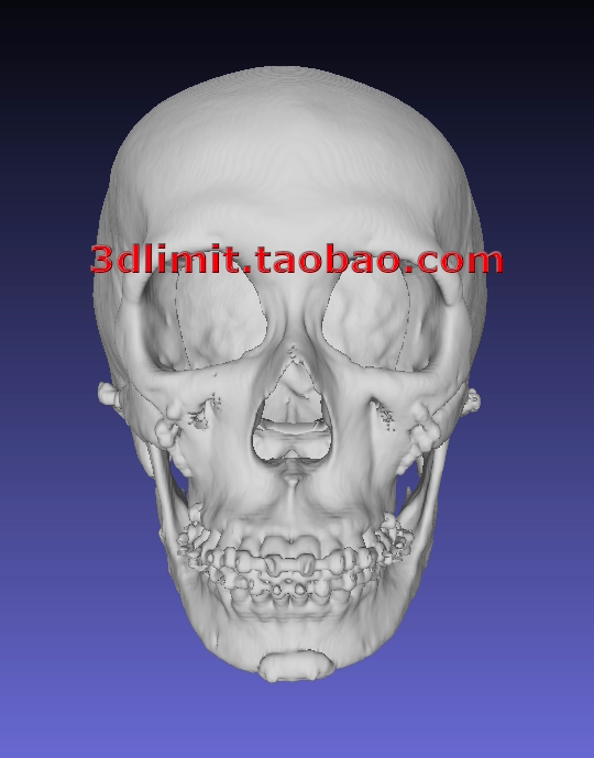 3D打印扫描DICOM dcm CT医学数据转换3D模型stl obj gltf glb fbx