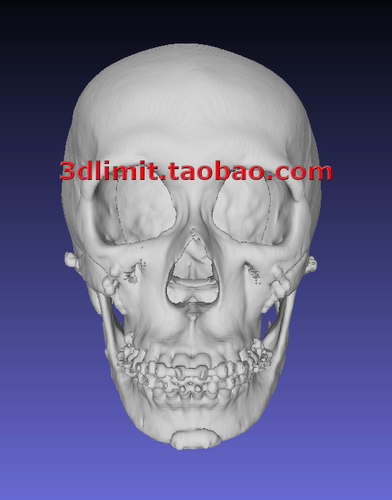 医学3D打印扫描DICOM dcm CT数据转换3D模型stl obj gltf ply fbx