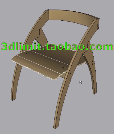 FreeCAD椅子设计制作视频教程 Proe SolidWorks UGNX CREO 教程