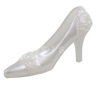 FEIS创意礼品 水晶鞋婚礼蜡烛  婚庆用品会务礼品  cake topper