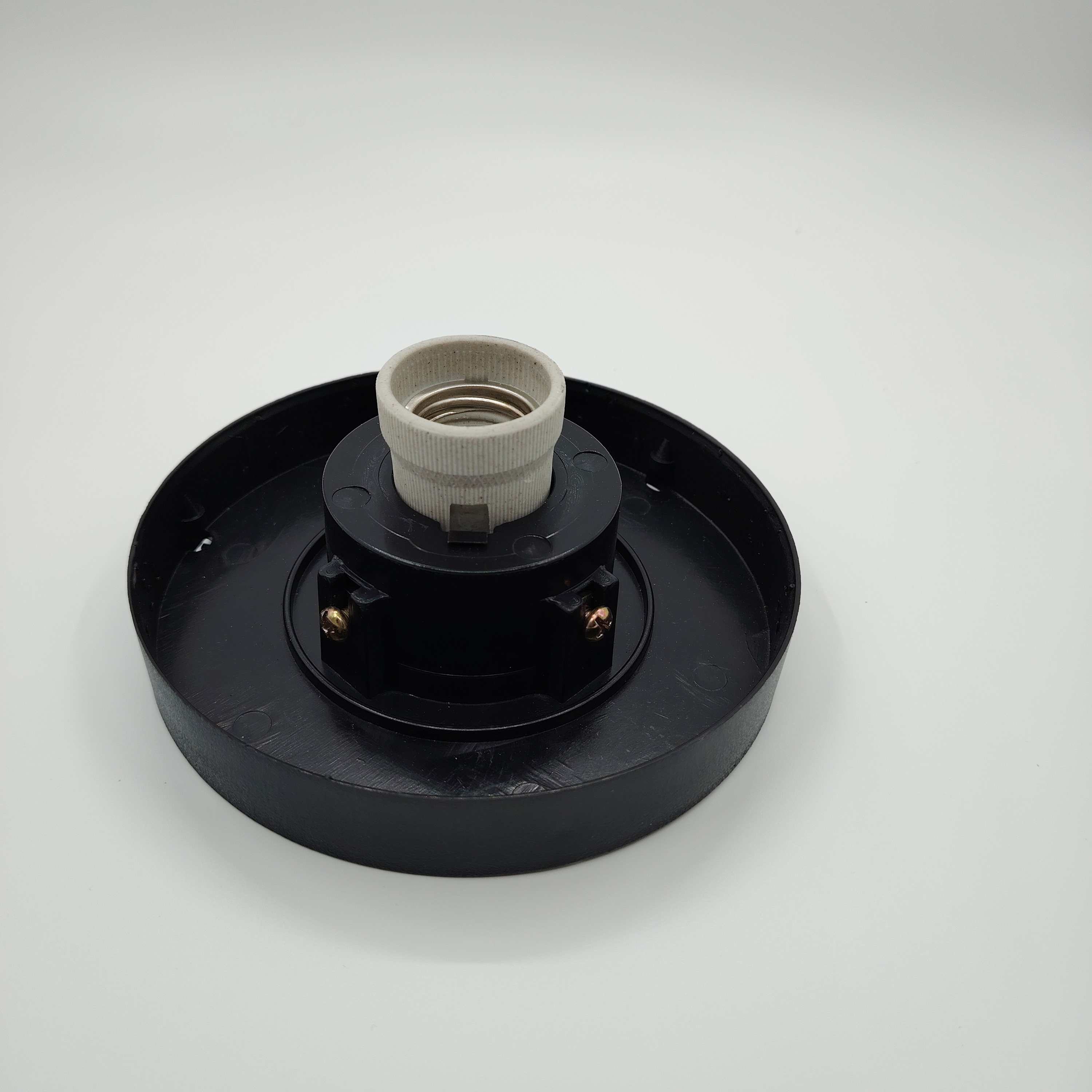 150mm胶托盘、塑料托盘、塑料平底灯座(配145mm卡口的灯罩使用)