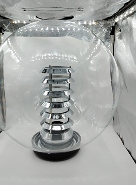 塔单独拍，单个拍500mm50cm半米透明胶球反光塔格栅胶托 套60mm管