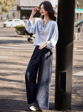 2026年新款春季女装两件套装SXTZC26003