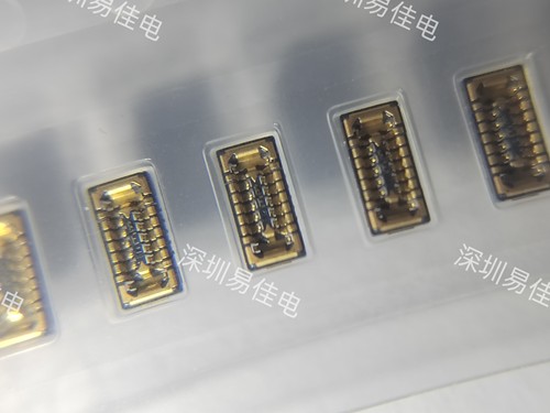 板板连接器10Pin支持大电流  广濑BK13C06-10DS/2-0.35V(800)
