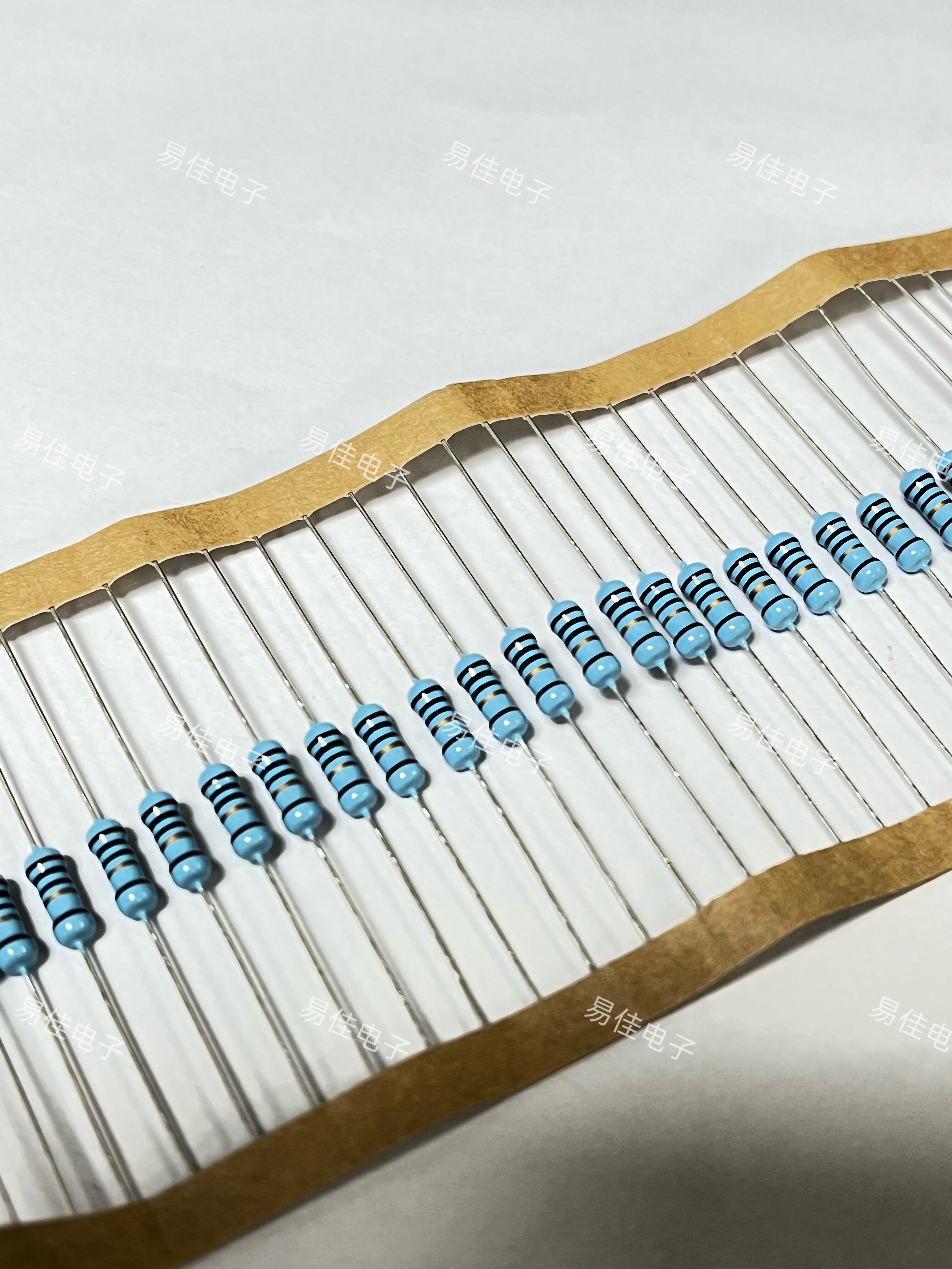 插件，D3.5xL9.5mm MF0W2FF100JA10  1/2   1%  厚声