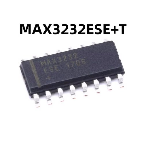 MAX3232ESE+T 原装正品 贴片SOIC-16 芯片 RS232 收发器IC