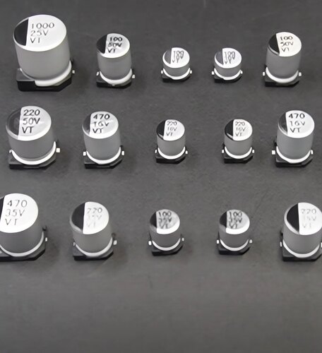 贴片型铝电解电容47UF  50V  CAP-SMD_BD6.3-L6.6-W6.6-LS7.2-FD