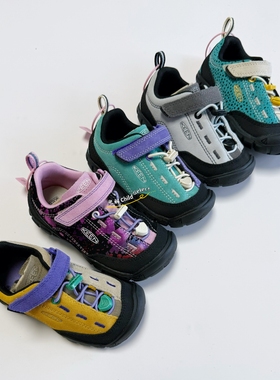 现货 KEEN JASPER 儿童包脚鞋户外徒步运动休闲登山复古跑鞋亲子