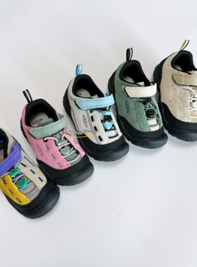 现货 KEEN JASPER 儿童包脚鞋户外徒步运动休闲登山复古跑鞋亲子