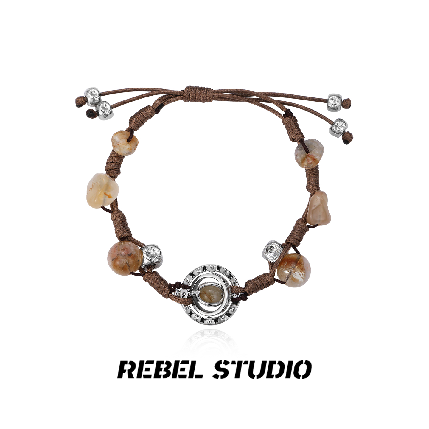 rebelstudio星轨手链女手工编织